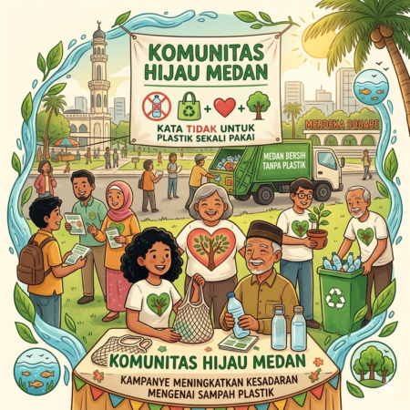 Komunitas Hijau Medan: Kampanye Meningkatkan Kesadaran Mengenai Sampah Plastik