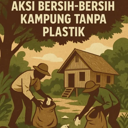 Komunitas Hijau di Pekanbaru: Aksi Bersih-Bersih Kampung Tanpa Plastik