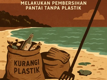 Komunitas Hijau Malang: Melakukan Pembersihan Pantai Tanpa Plastik