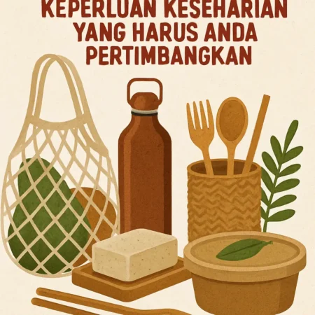 Produk Bebas Plastik untuk Keperluan Keseharian yang Harus Anda Pertimbangkan